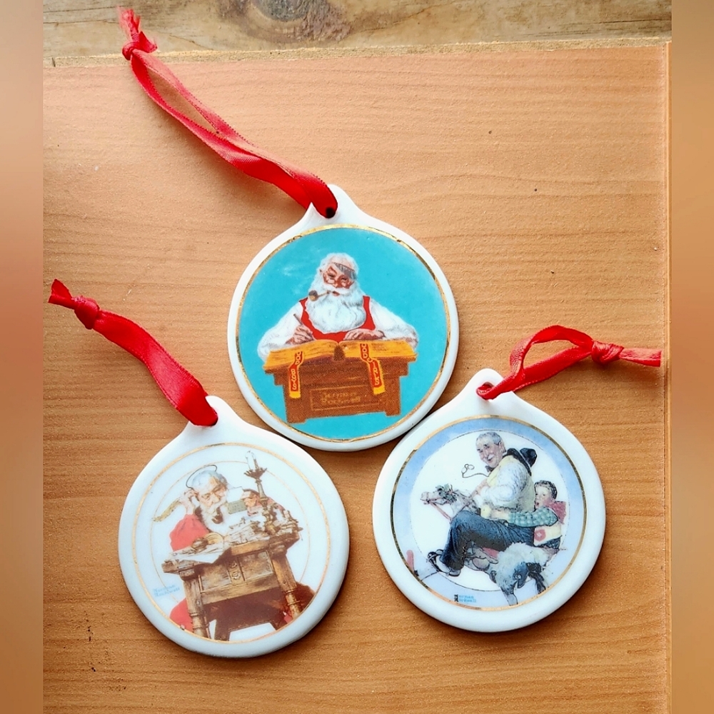 Norma Rockwell Ornaments produced for JCPenney